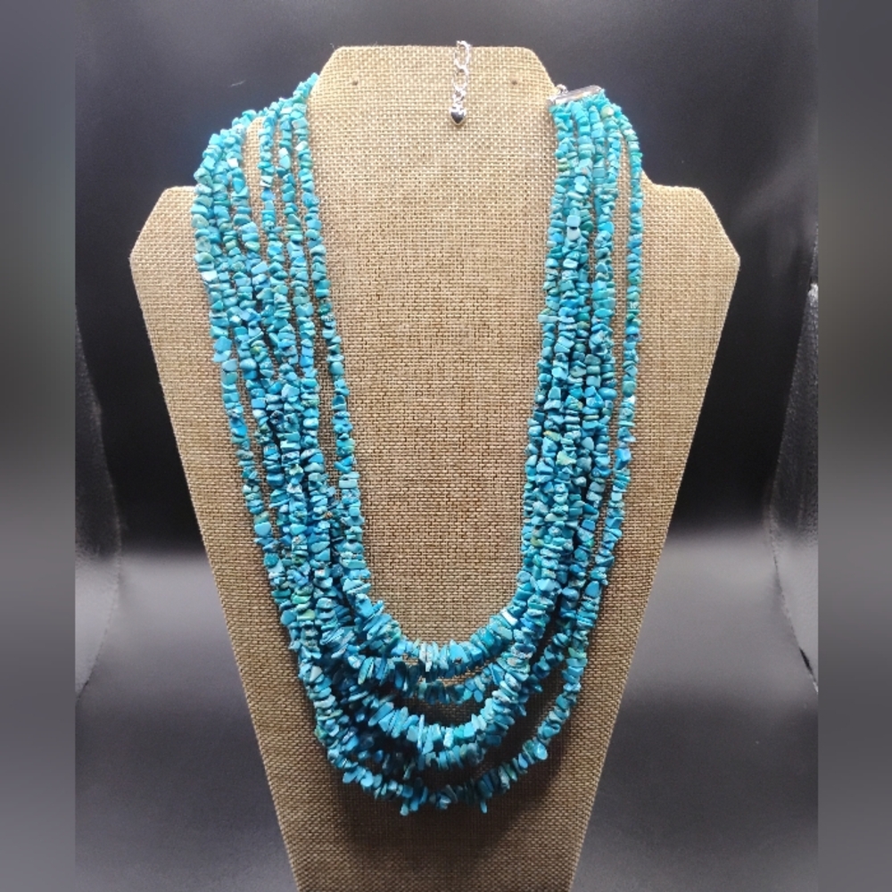 Jay king Multi-Strand Turquoise Necklace - Picture 2 of 9